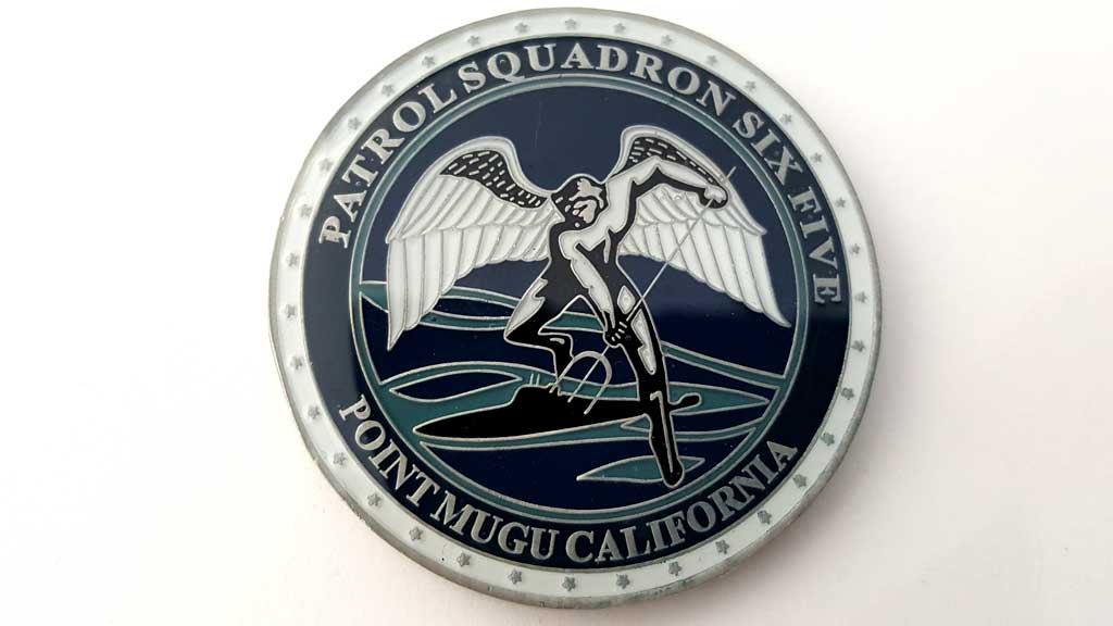 Navy Squadron Challenge Coin Front