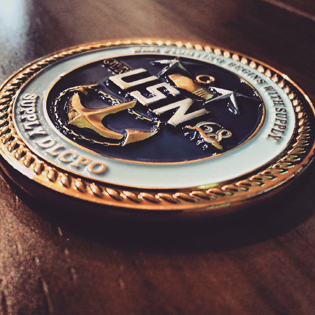 Master Chief Challenge Coin