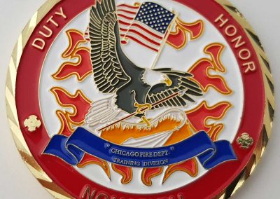 Chicago Fire Department Challenge Coin