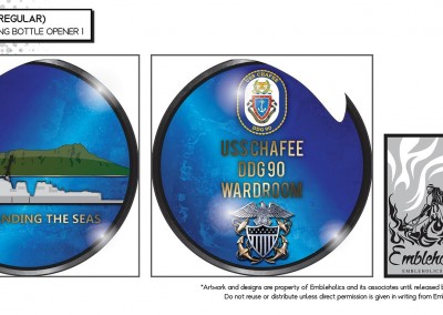 challenge coin ship