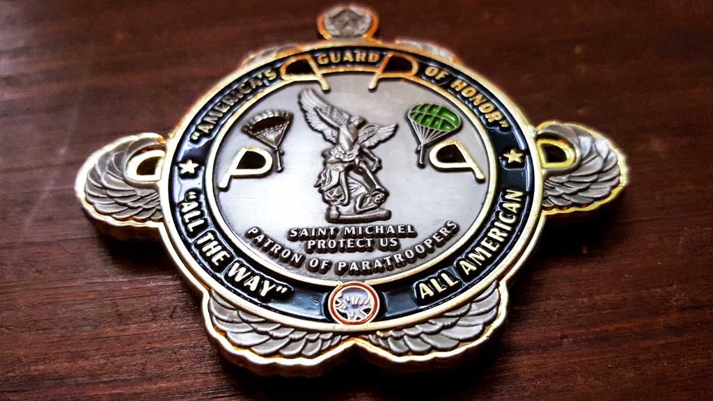 Make Your Own Challenge Coin Back