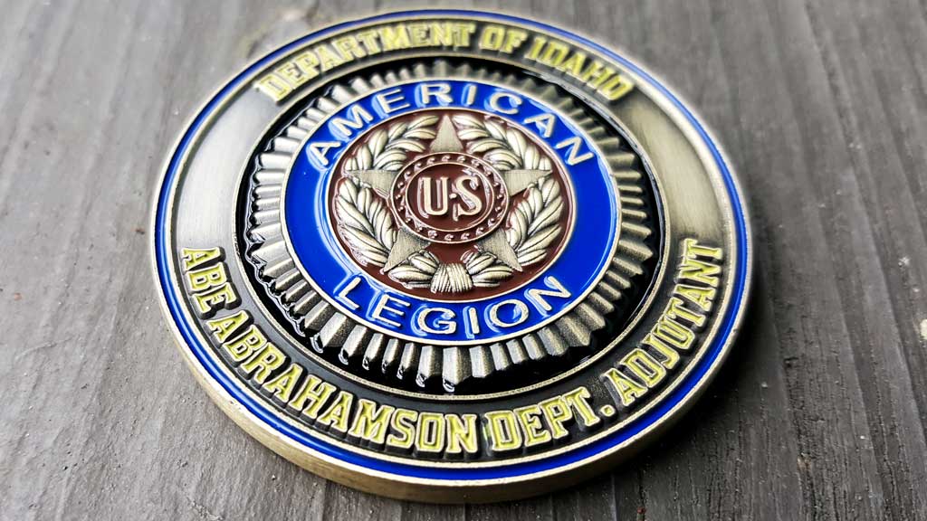 American Legion Commemorative Coin Front