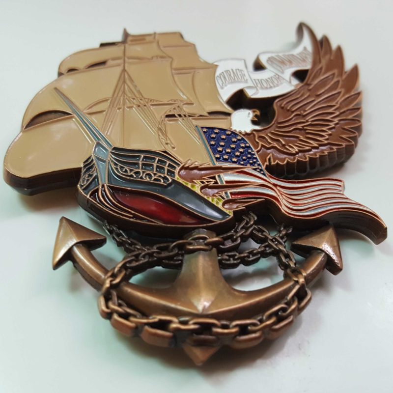 uss constitution challenge coin