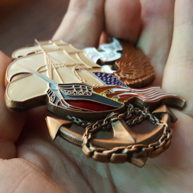 uss constitution challenge coin back 2