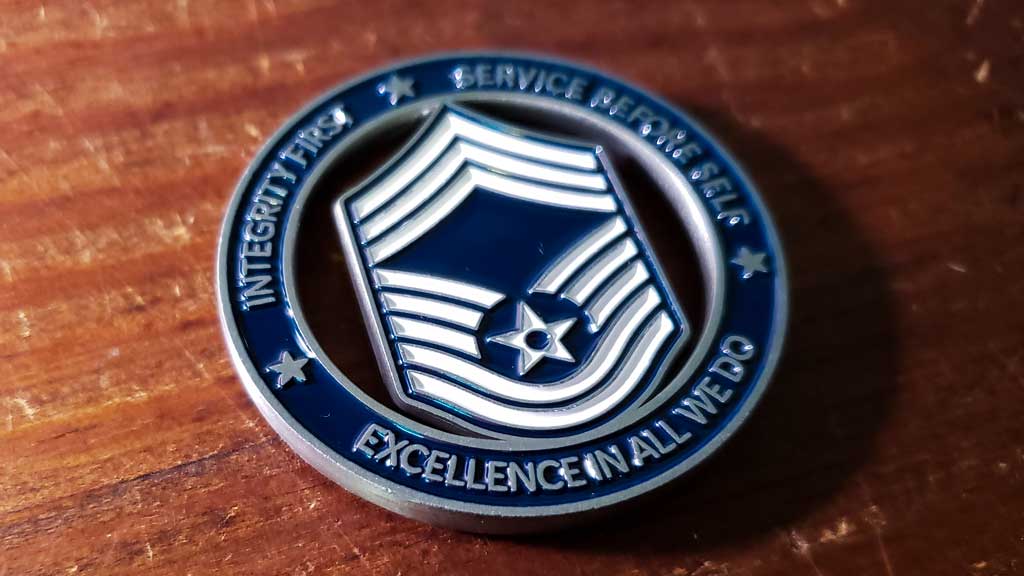 Air force Challenge Coin Front
