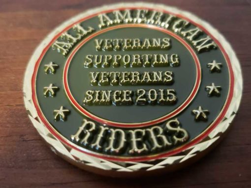 All American Riders Challenge Coin