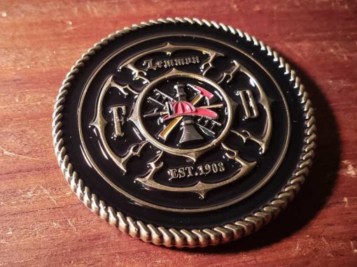 Fire Fighter Challenge Coin