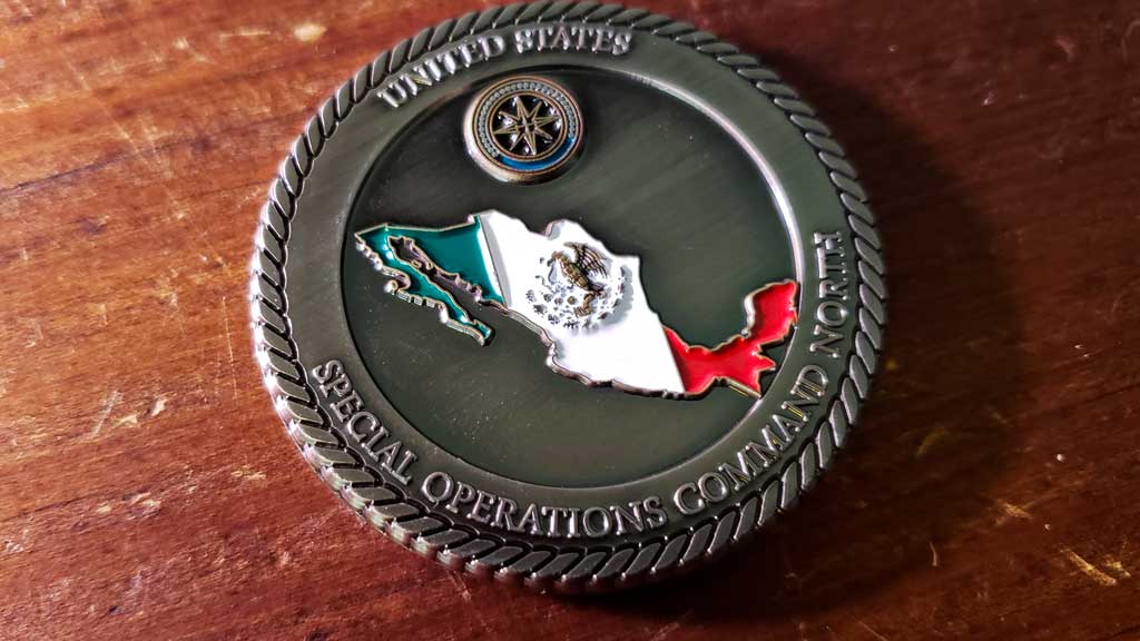 Special Operations Challenge Coin Front
