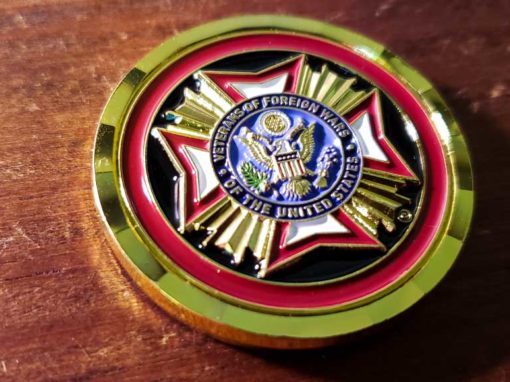 Veterans of Foreign Wars Challenge Coin