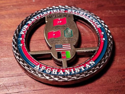 Afghanistan NATO Army Challenge Coin