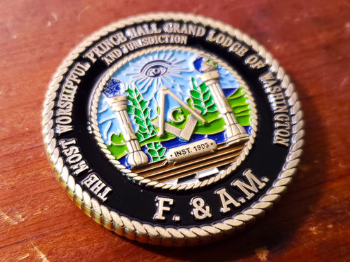 F&AM Challenge Coin