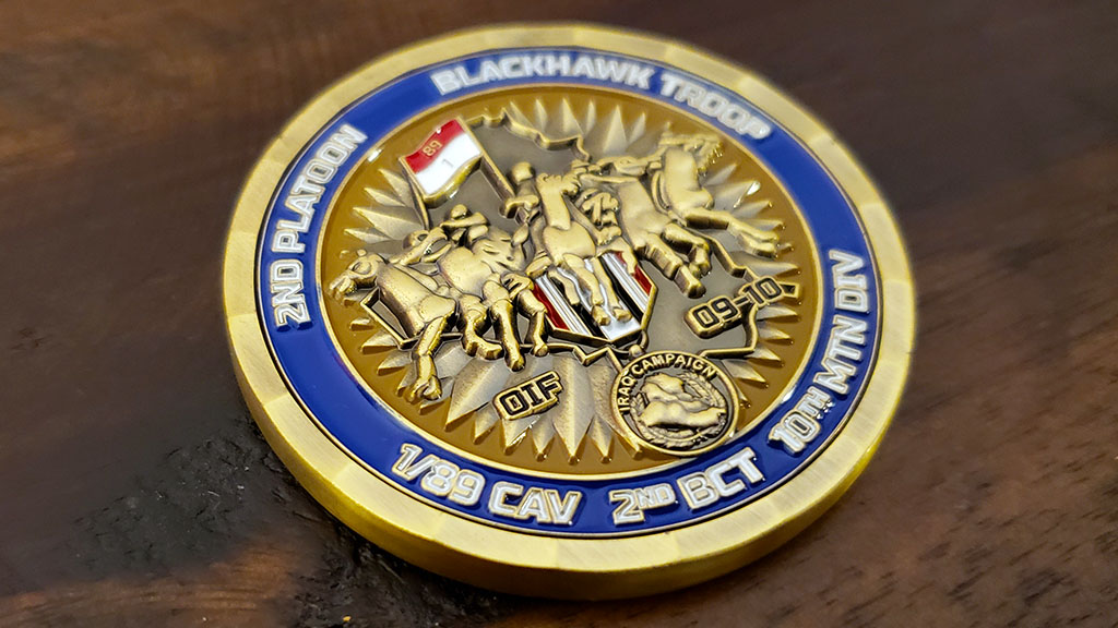OIF challenge coin front