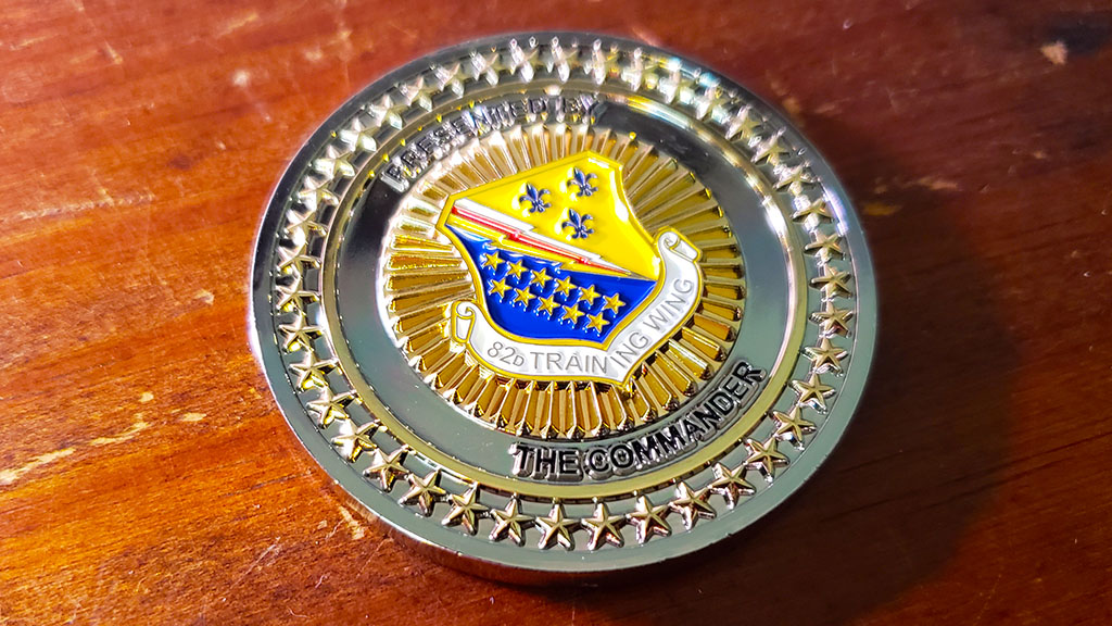 USAF challenge coin front