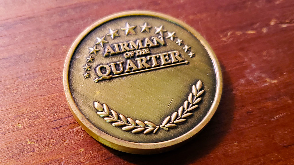 air national guard challenge coin_front