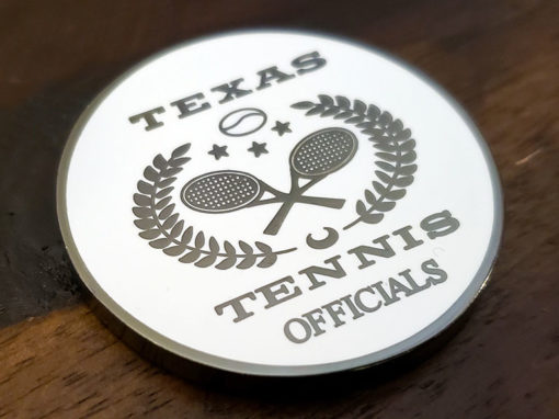 Tennis Officials Challenge Coin