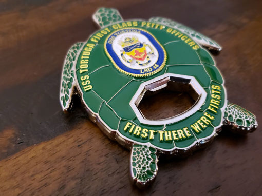 USS Tortuga Challenge Coin