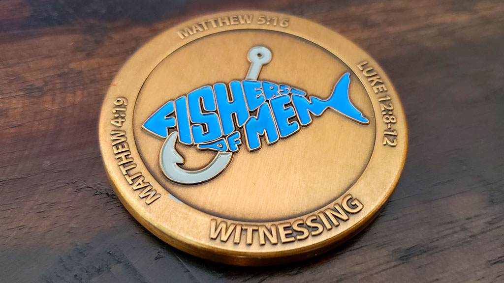 fishers of men coin front