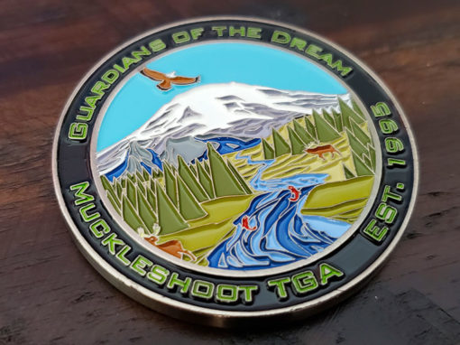 Muckleshoot Tribe Challenge Coin