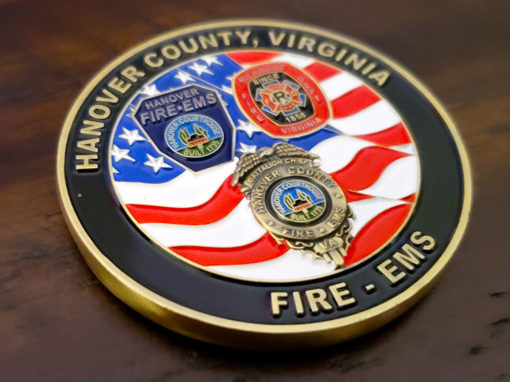 Hanover County Fire-EMS Coin