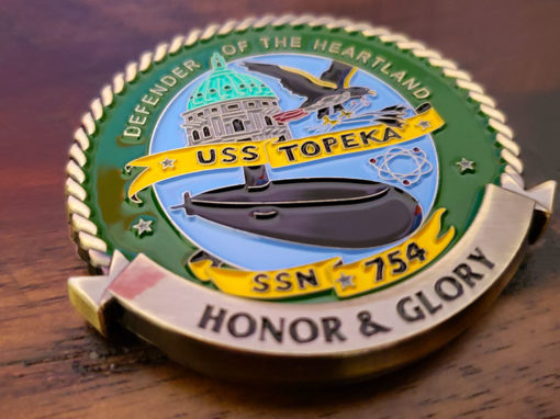USS Topeka (SSN 754) Coin