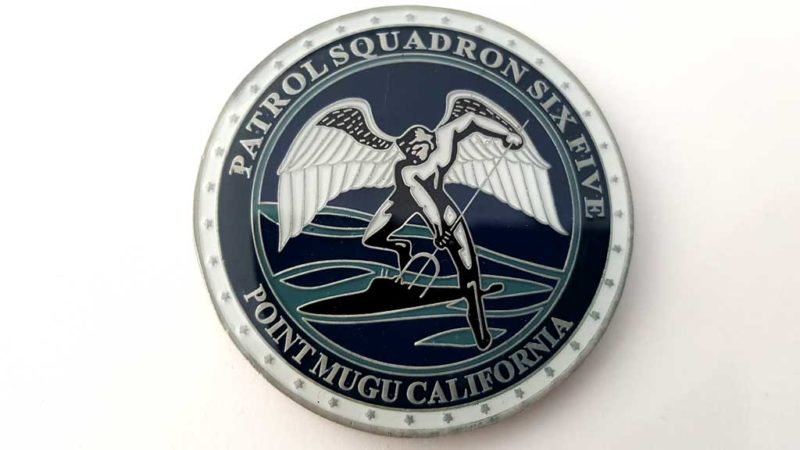 navy squadron challenge coins front