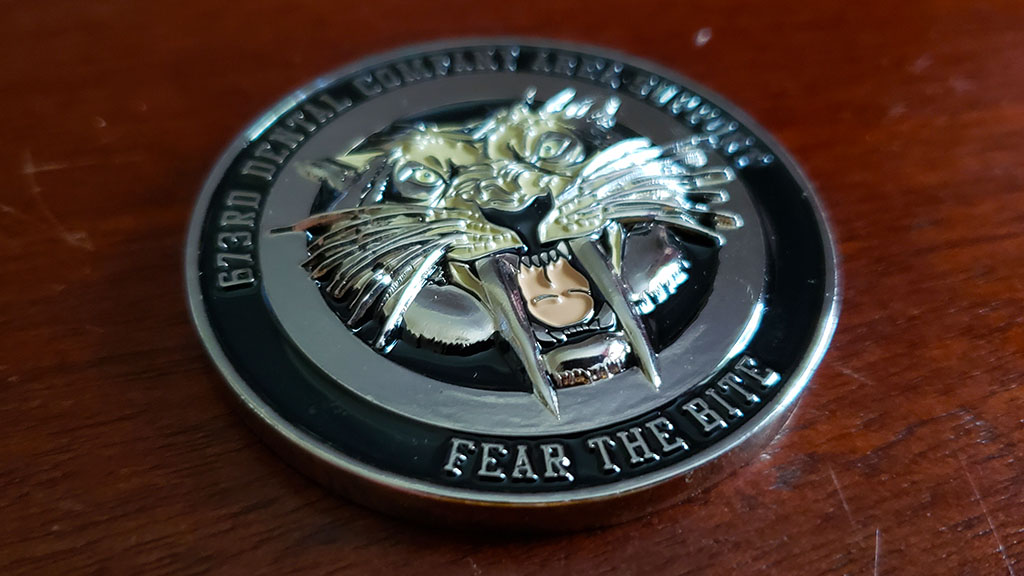 673rd dental company area support coin front