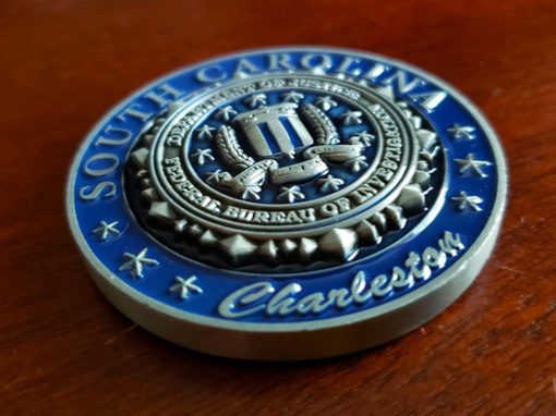 Charleston FBI Challenge Coin