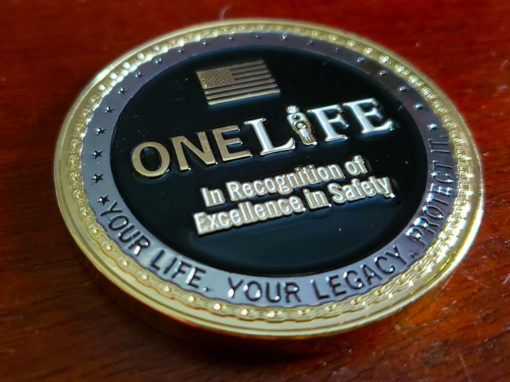 Choate OneLife Challenge Coin