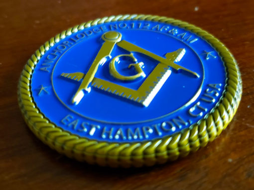 East Hampton Anchor Lodge Coin