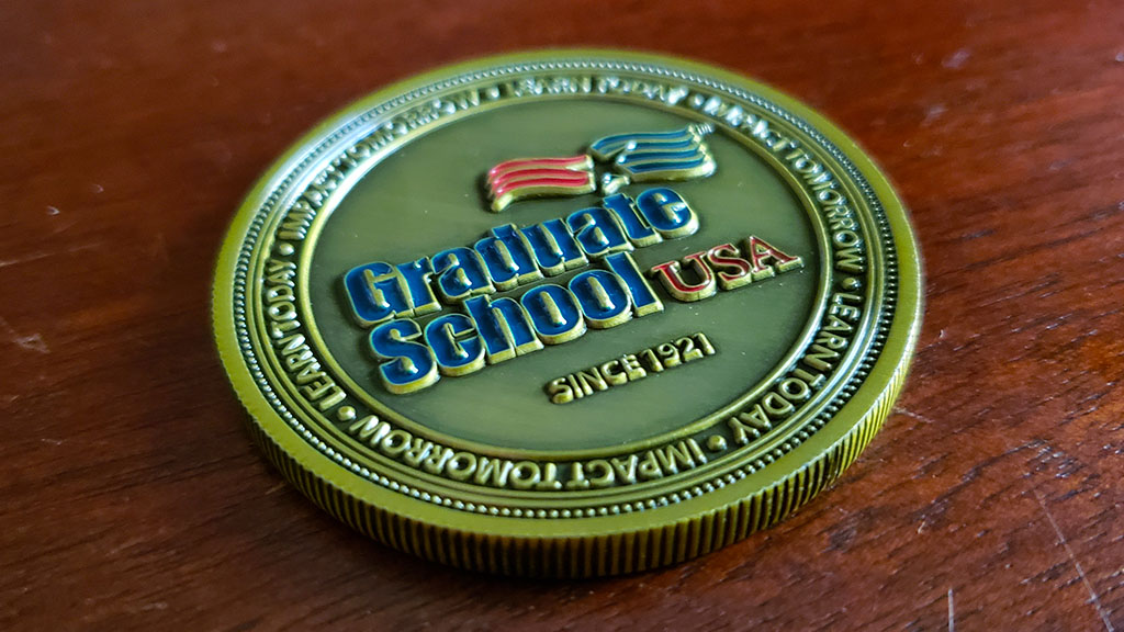 graduate school usa coin front