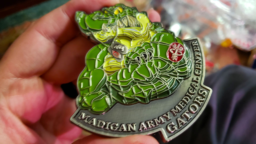 madigan army medical center coin front