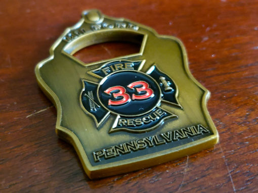 Milford Fire Department Coin