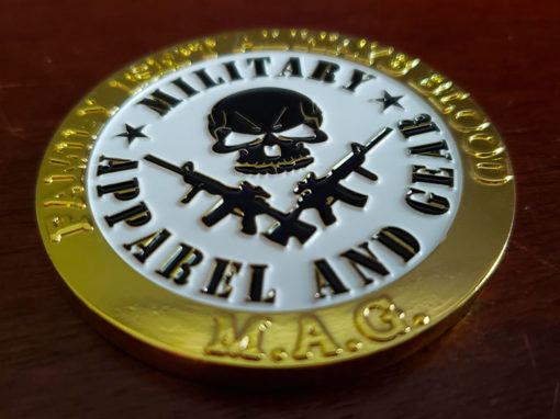 Military Apparel and Gear Coin