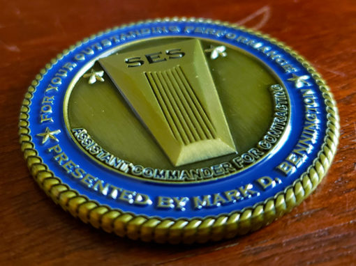 NAVSUP SES Challenge Coin