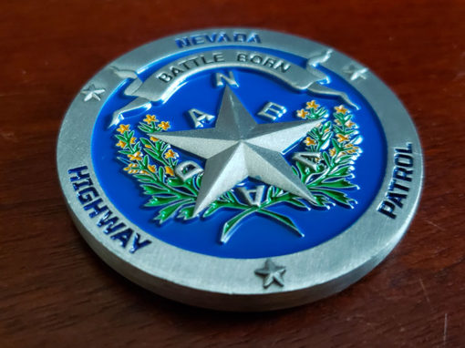 Nevada Highway Patrol Coin