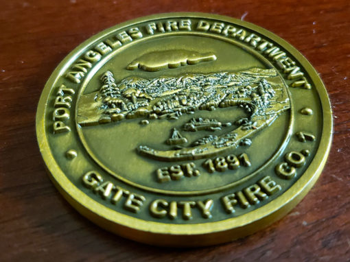 Port Angeles Fire Department Coin