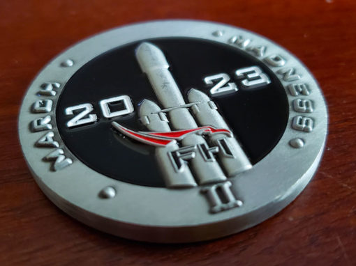 SpaceX March Madness Coin