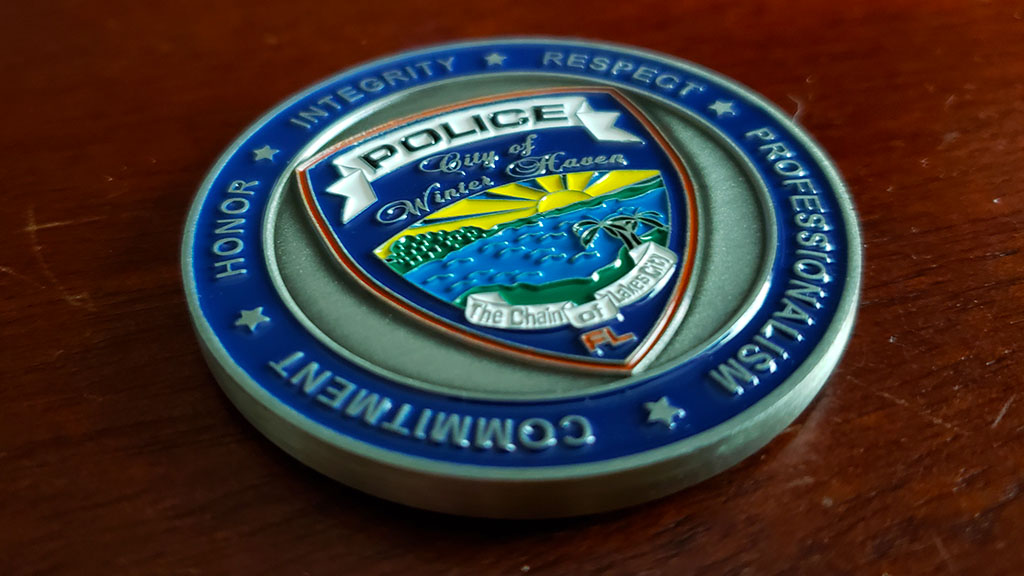 special investigations unit coin back