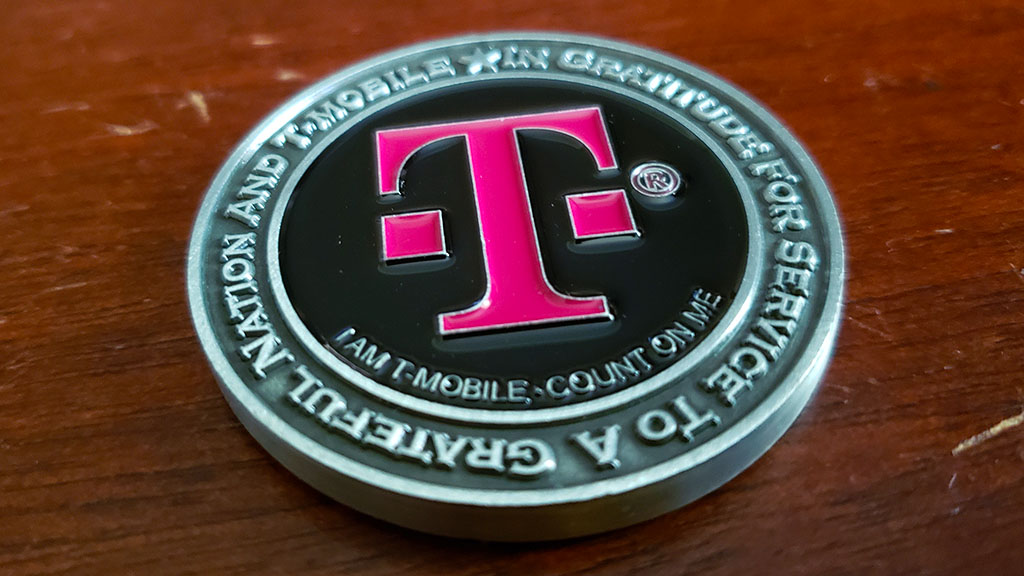 t mobile challenge coin front