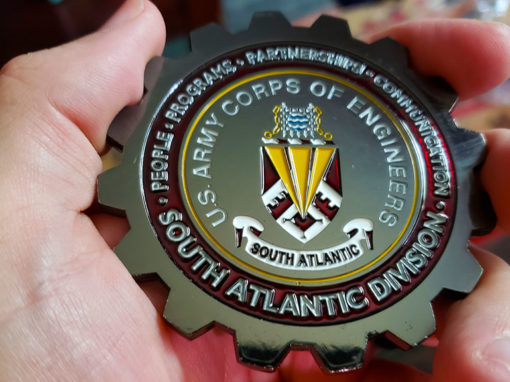 USACE South Atlantic Division Coin