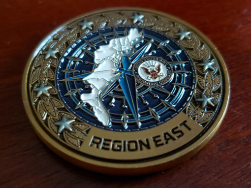 USN Recruiting Command Coin