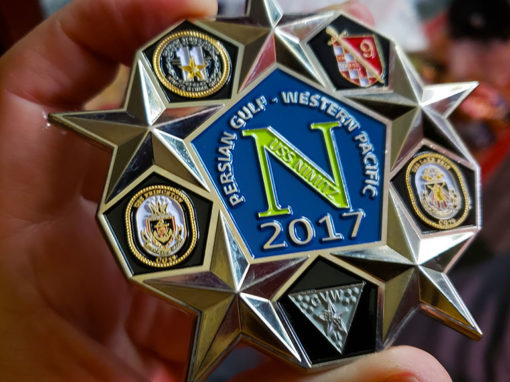 USS Nimitz 2017 Coin