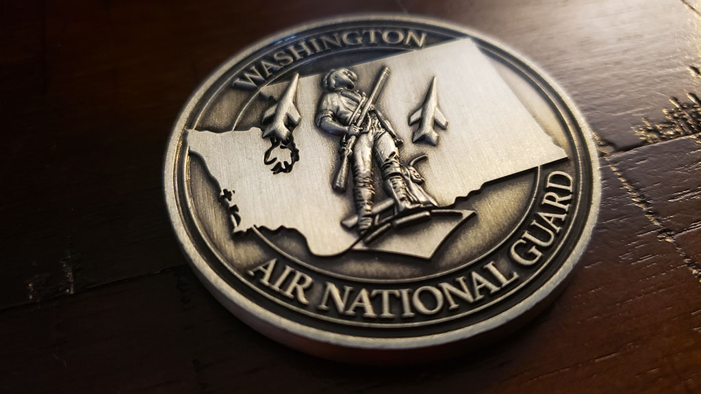 air national guard coin front