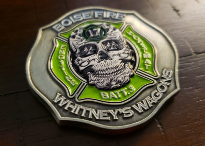 Boise Fire Whitney’s Wagons Coin