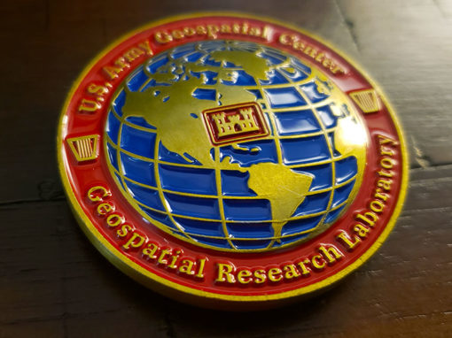 Geospatial Research Laboratory Coin