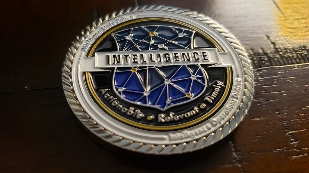 intelligence operation division coin front