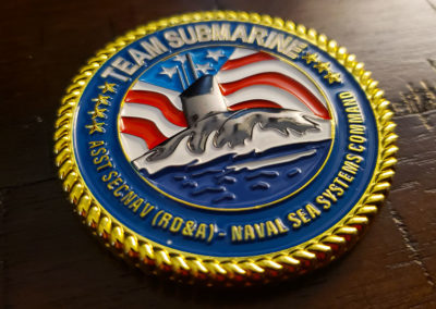 Naval Sea Systems Command Coin