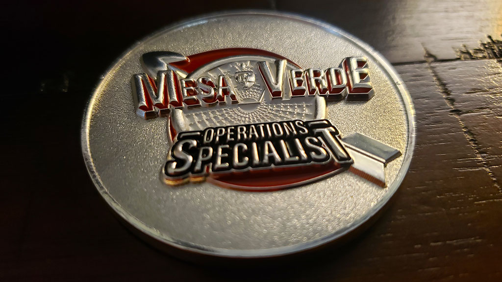 operations specialist challenge coin front