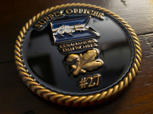 Supply Officer Challenge Coin